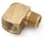 ANDERSON BRASS FITTING<BR>3/4" NPT MALE/FEMALE STREET ELBOW